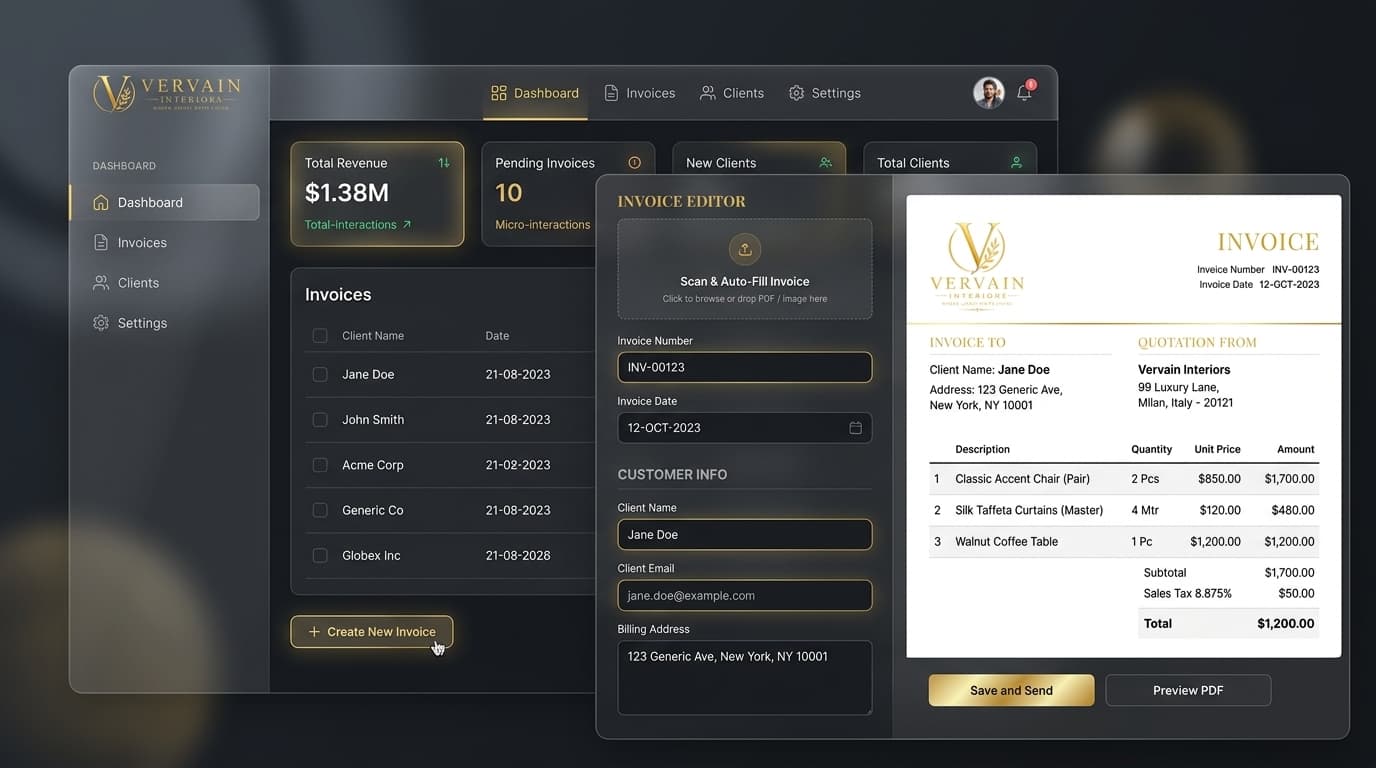 Vervain Billing System